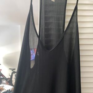 Never worn black free people tank